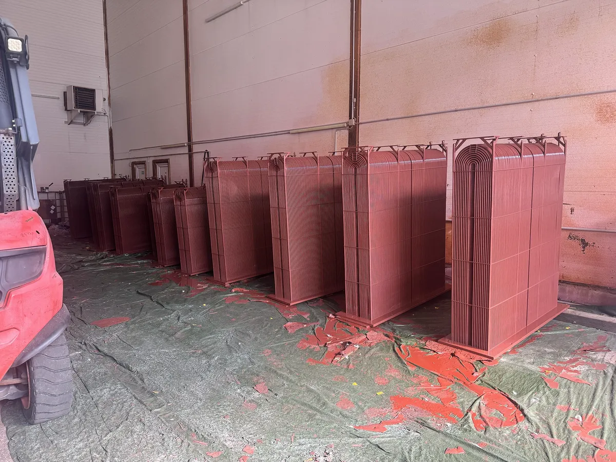 Recoated Box coolers for MV Connector