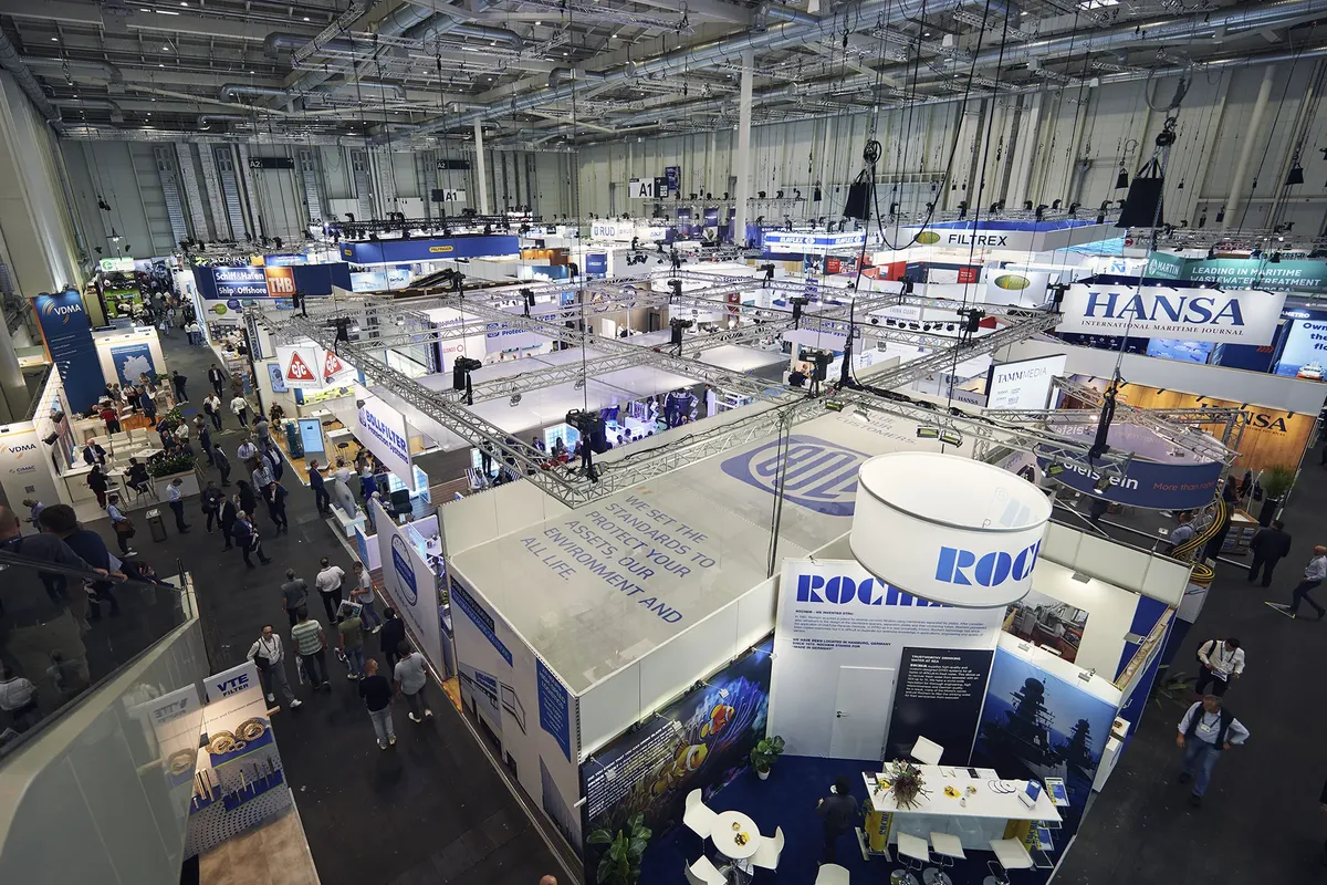 View of Hall A1 at SMM back in 2024. Copyright: @ Hamburg Messe und Congress / Alexander Wöckener